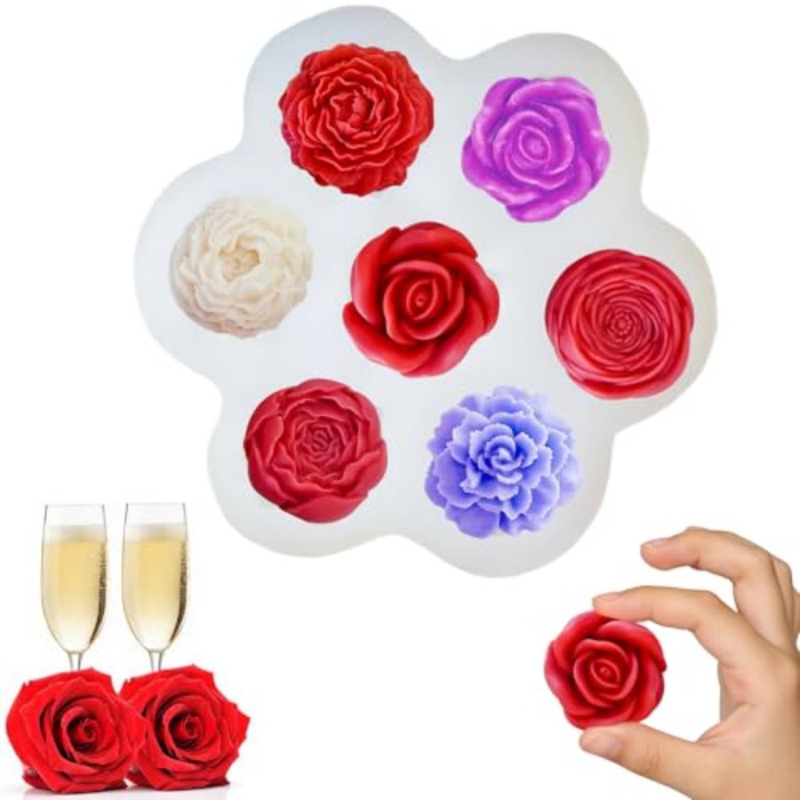 Candle Making Diy Kit - 1 Pack Silicone Candle Molds Silicone