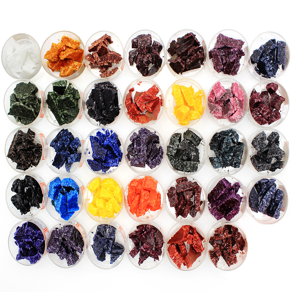 Candle Making Kit Beeswax - 5g/bag Candle Dye Chips Multi-Color Flake