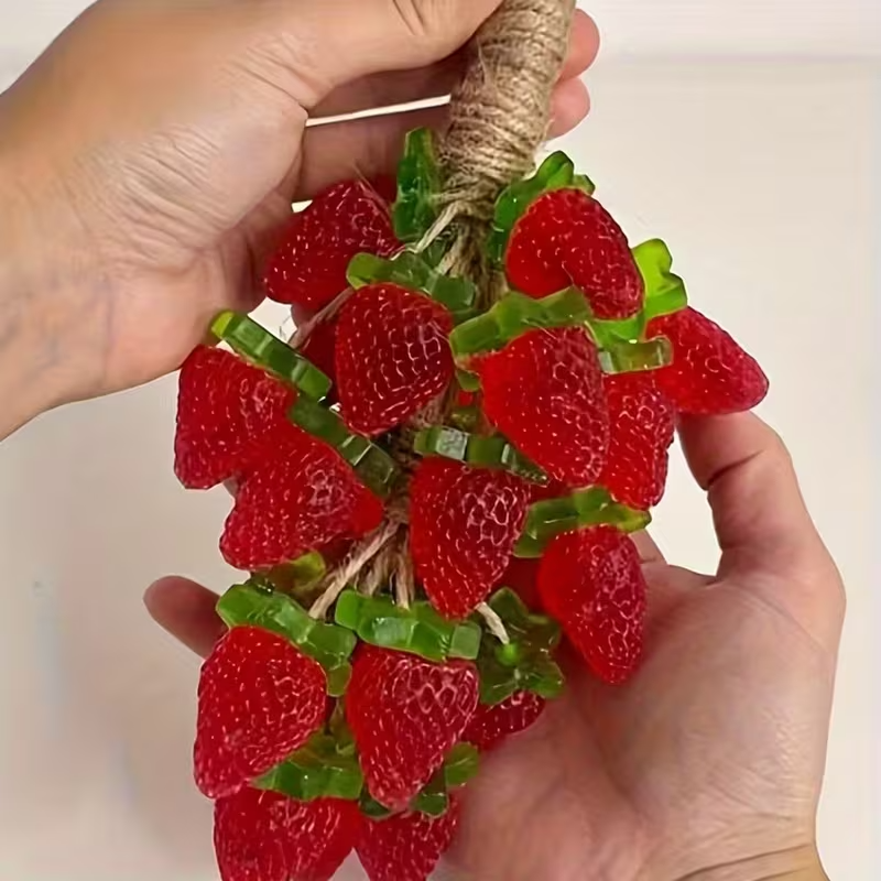 Candle Making Diy Kit - 3D Strawberry Candle Silicone Mold Cute