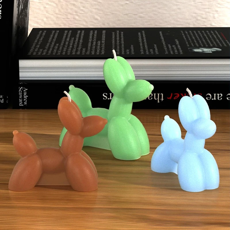 Candle Making Diy - Balloon Dog Silicone Mold, Puppy Silicone