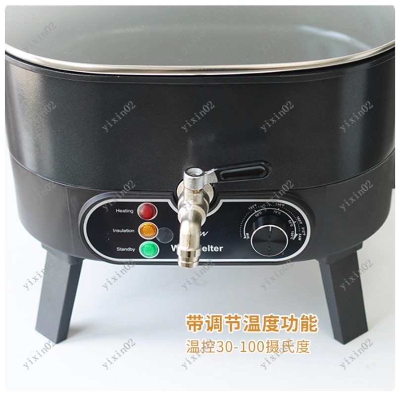 6L Non-stick Electric Wax Melt - Candle Making Kit Beeswax avaliação e preço