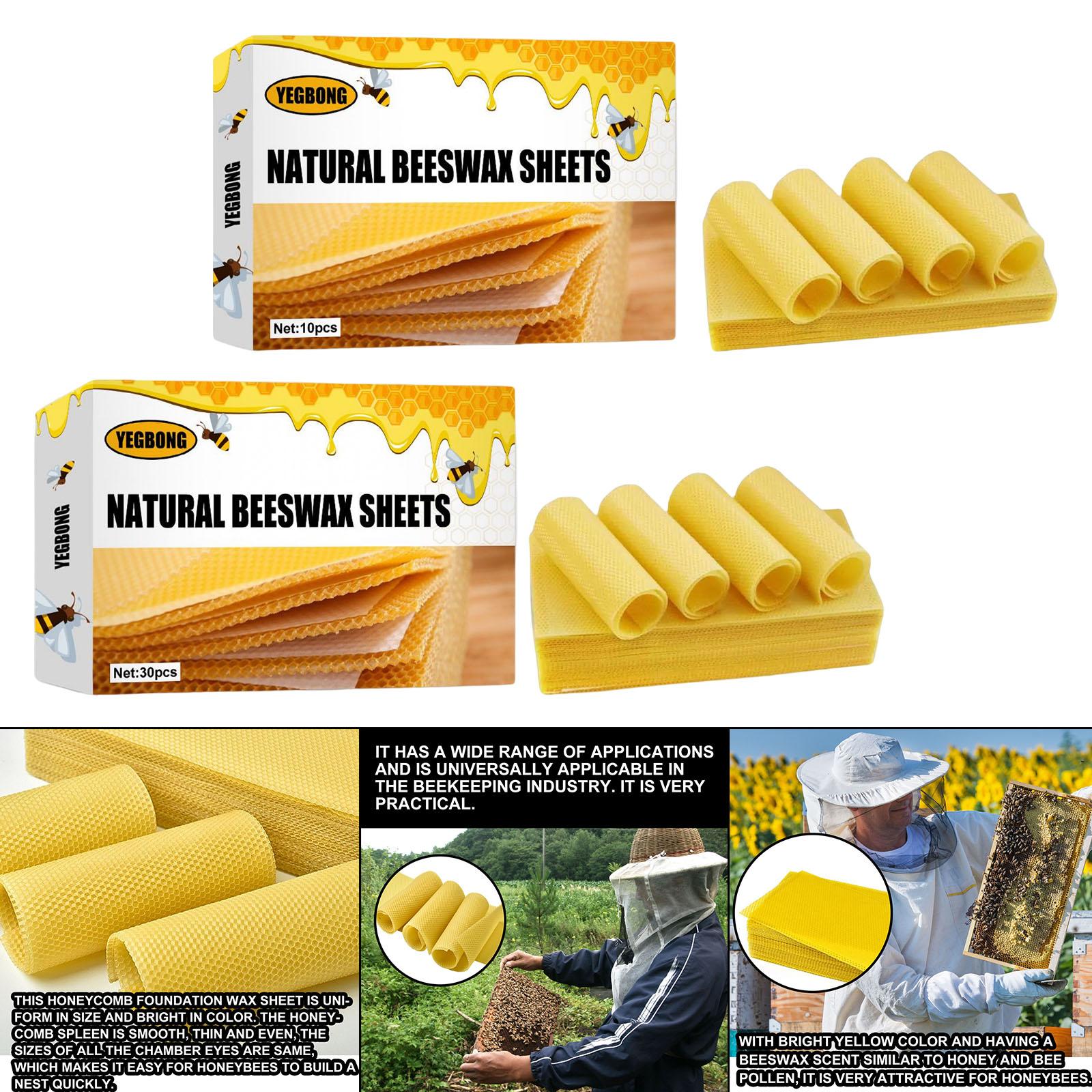 Beeswax Sheets, Beekeeping Fou - Candle Making Kit Beeswax avaliação e preço