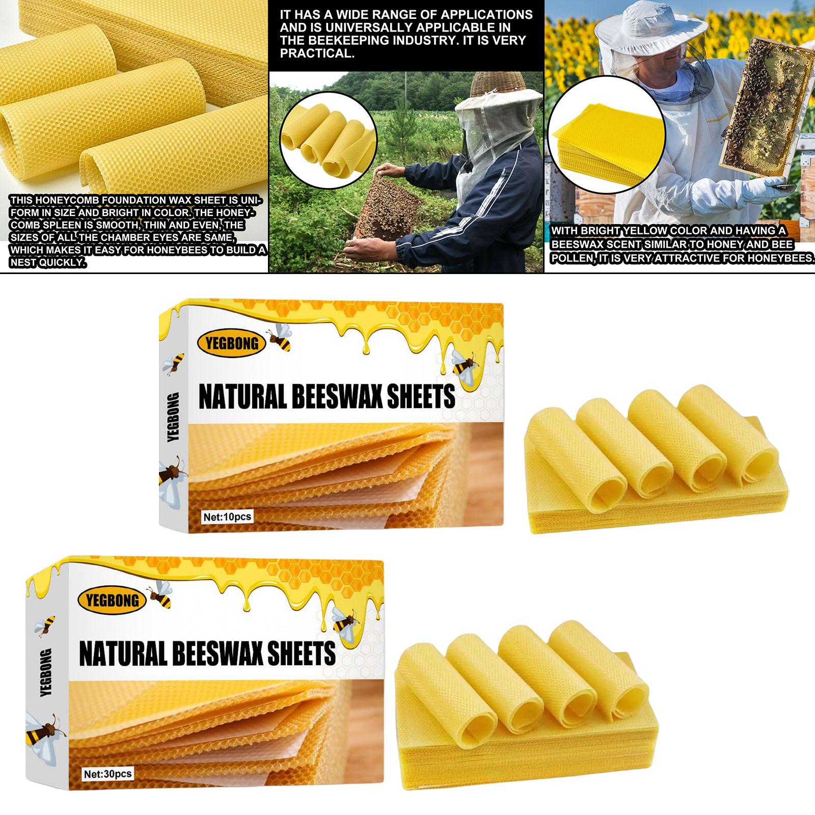 Beeswax Sheets, Beekeeping Fou - Candle Making Kit Beeswax avaliação e preço