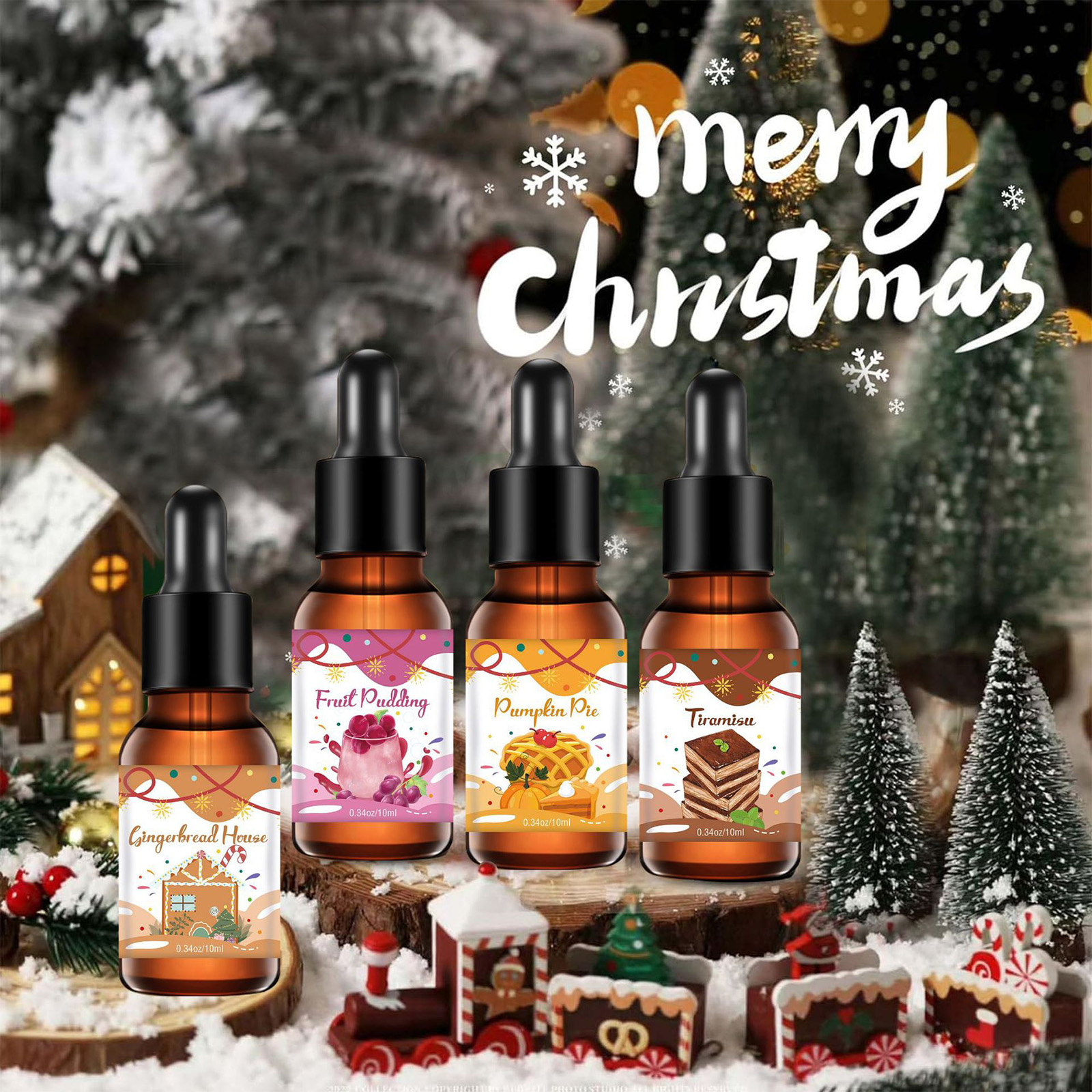 Christmas Fragrance Oil Bakery - Candle Making Set avaliação e preço