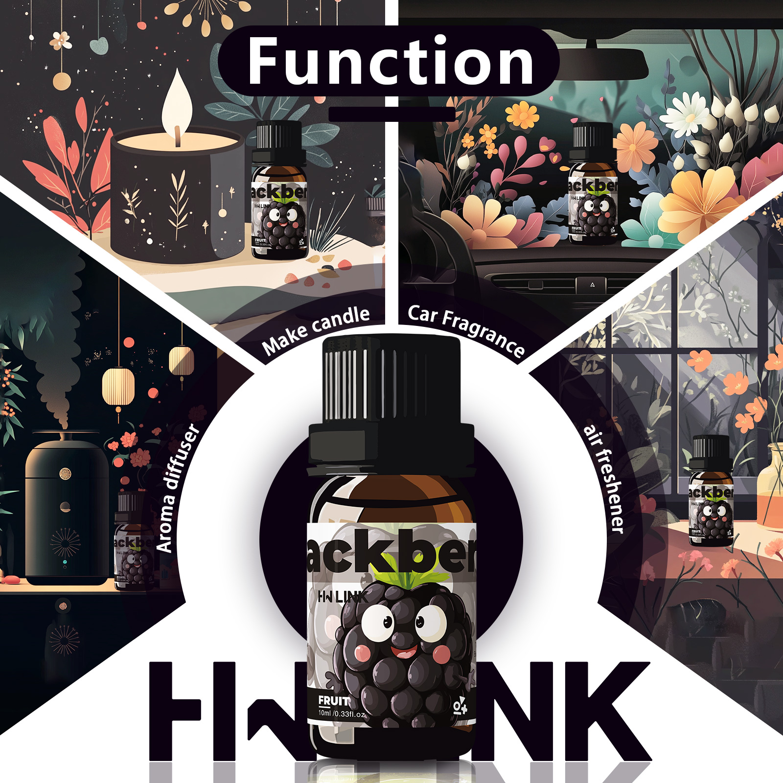 Blackberry Essential Oil Black - Candle Making And Perfume avaliação e preço