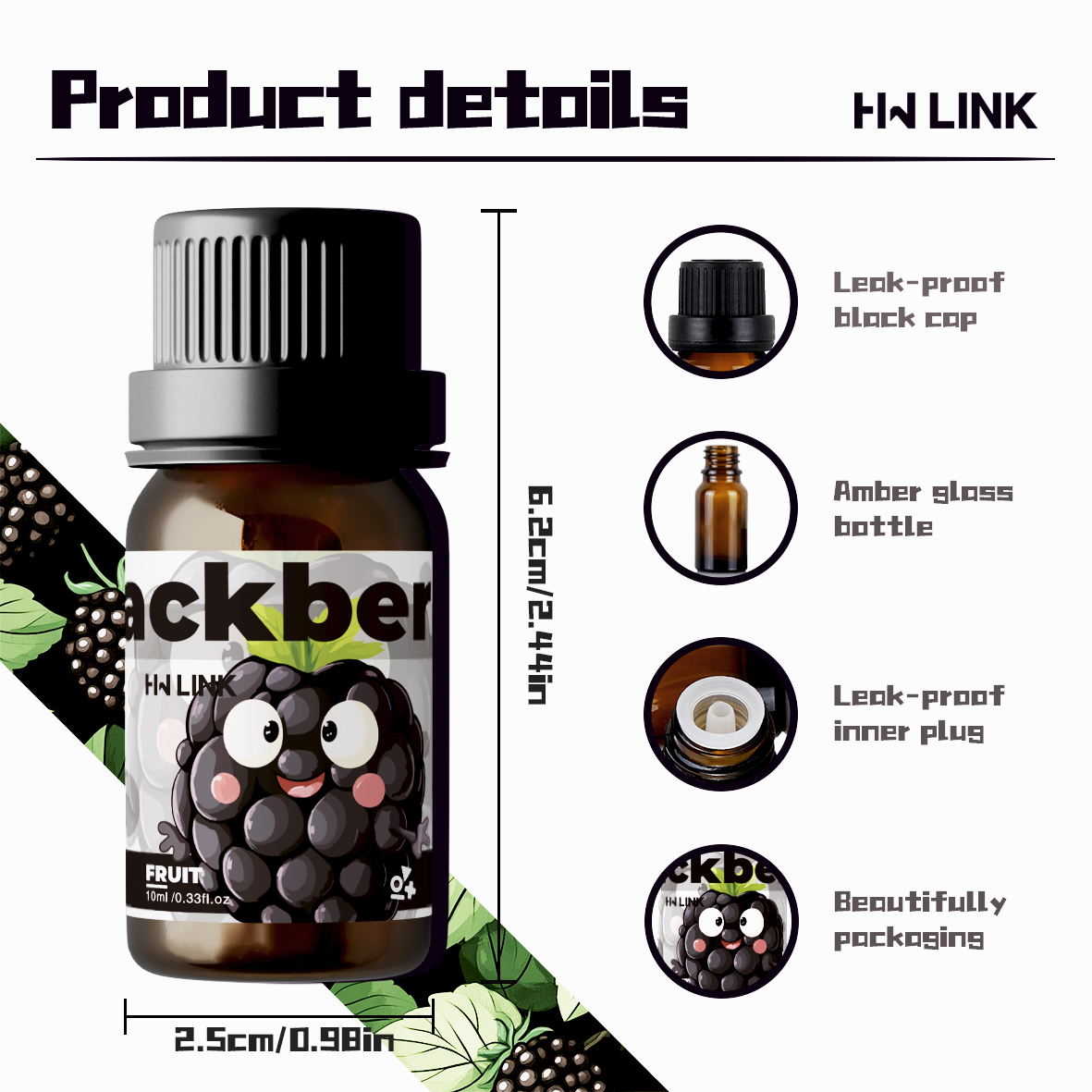 Blackberry Essential Oil Black - Candle Making And Perfume avaliação e preço