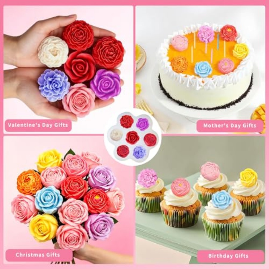 1 Pack Silicone Candle Molds S - Candle Making Diy Kit avaliação e preço