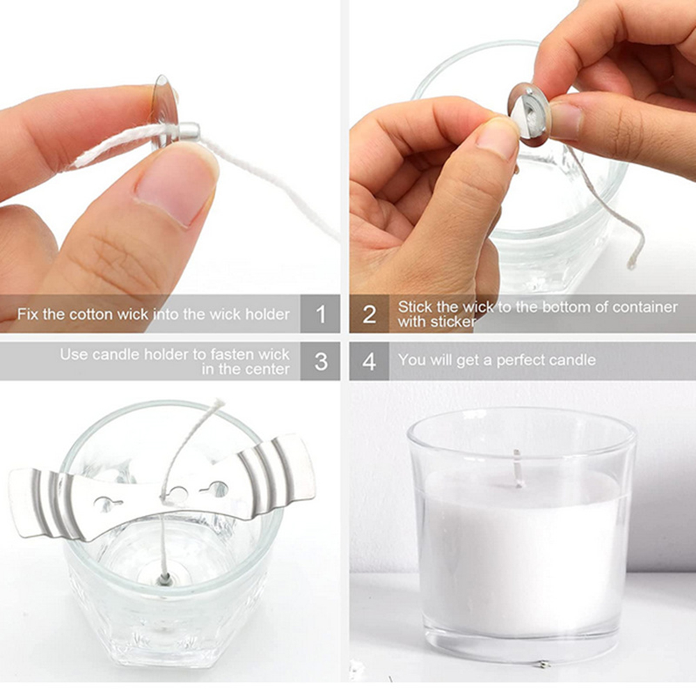 61M Woven Cotton Wick Material - Candle Making Homewood avaliação e preço