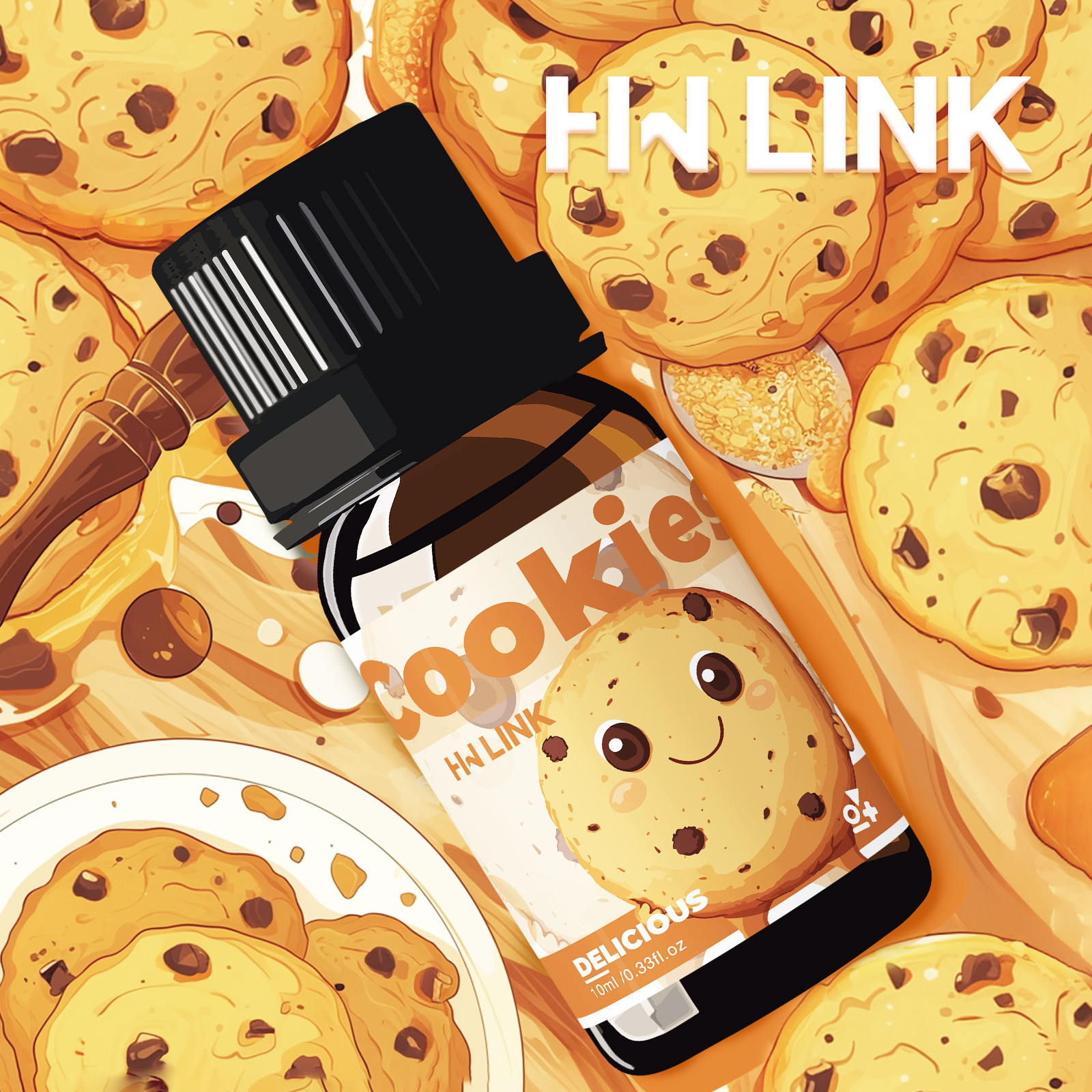 10ml Cookies Essential Oils Pe - Candle Making And Perfume avaliação e preço