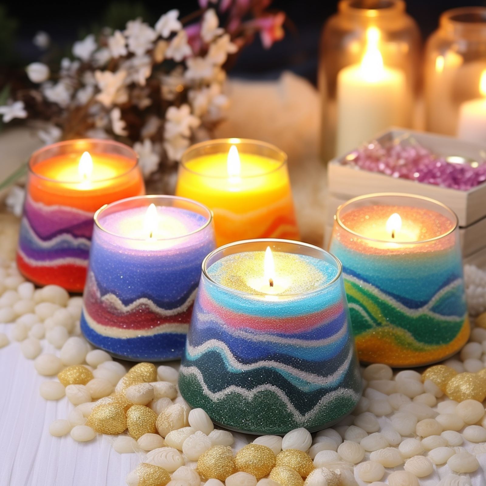100/150/200/500/1000g White Gr - Candle Making Kits avaliação e preço
