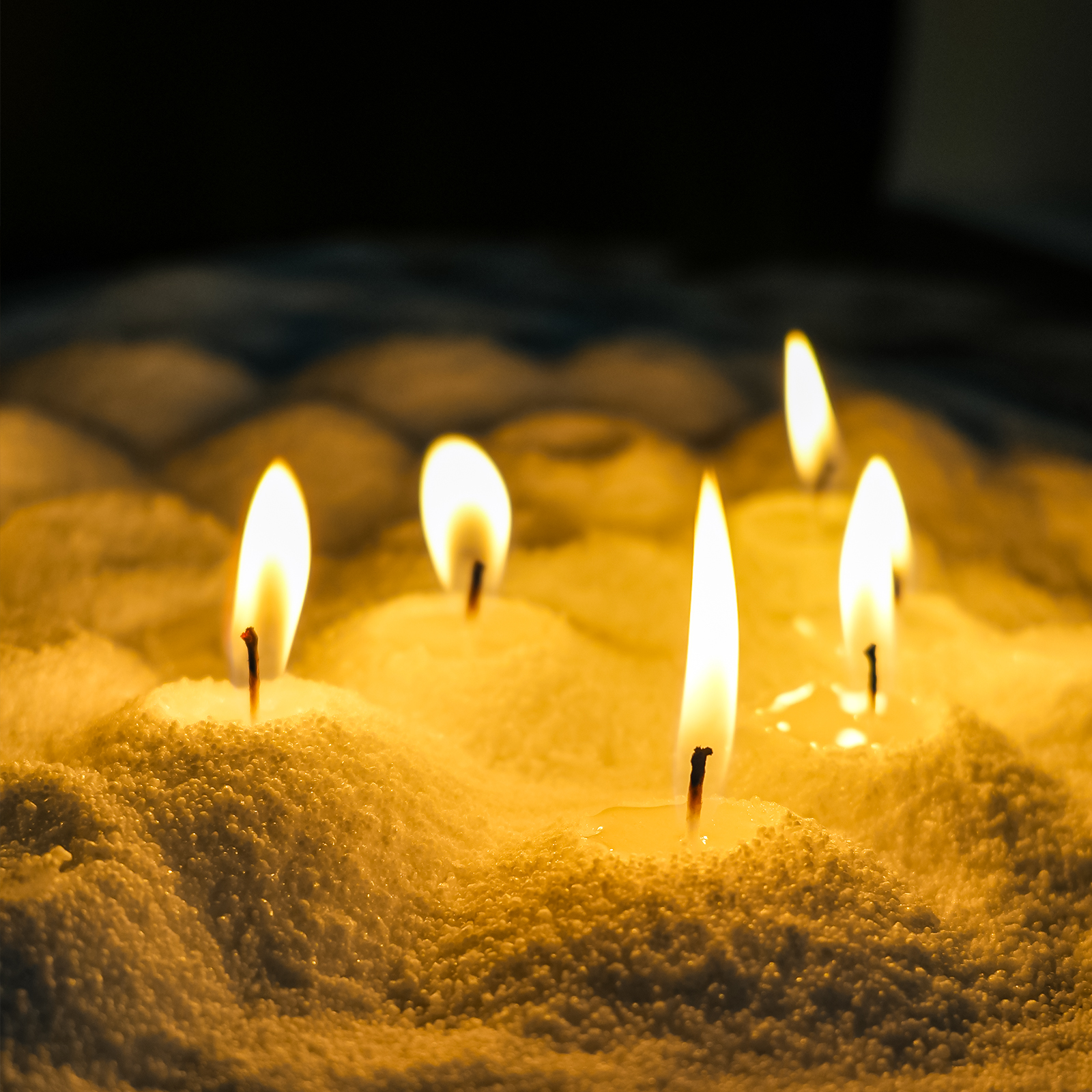 500g-1kg Sand Wax Ice Flower W - Candle Making Kits avaliação e preço