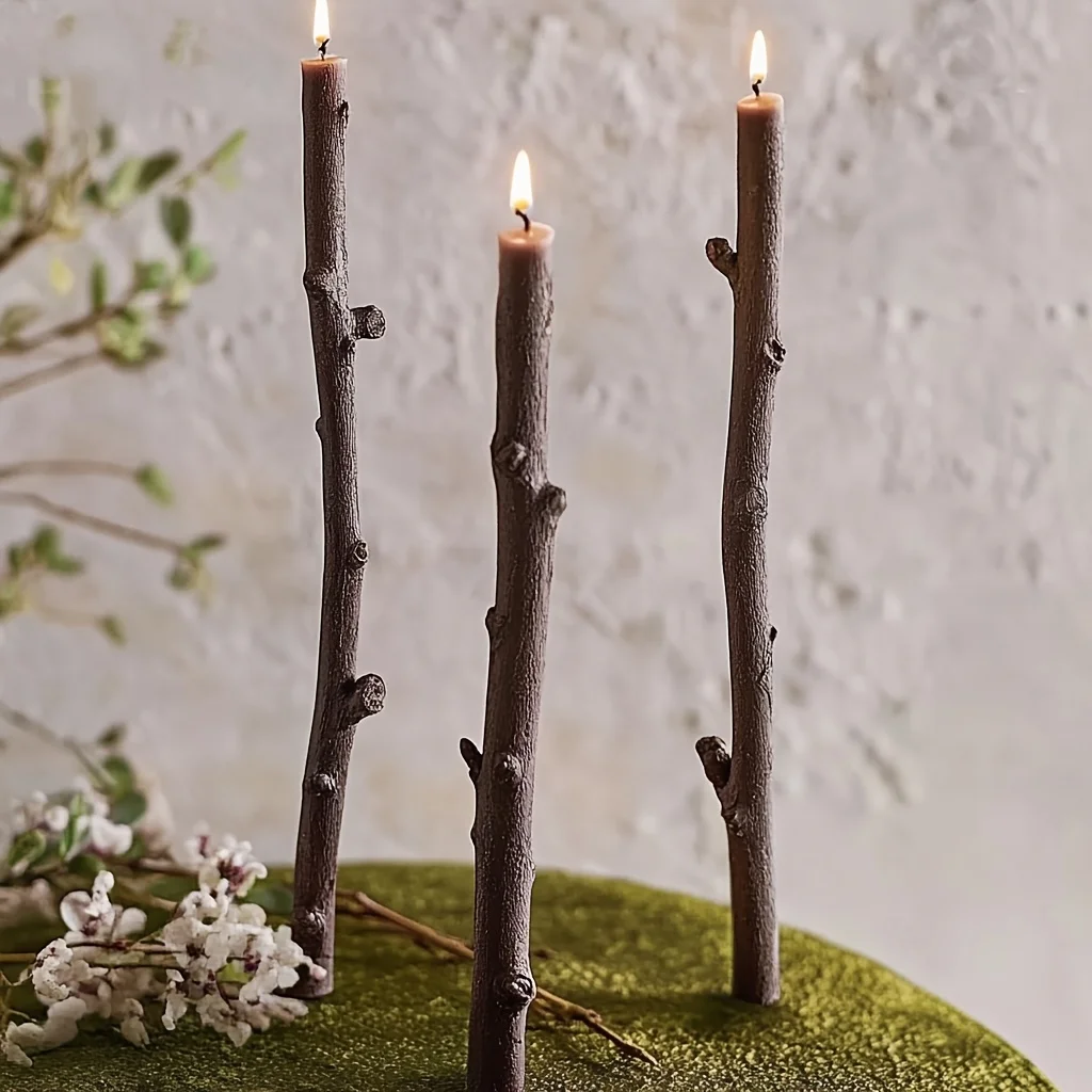 DIY Long Branch Shaped Candle  - Candle Making Diy Kit avaliação e preço