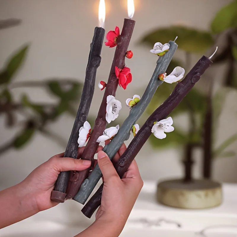 DIY Long Branch Shaped Candle  - Candle Making Diy Kit avaliação e preço