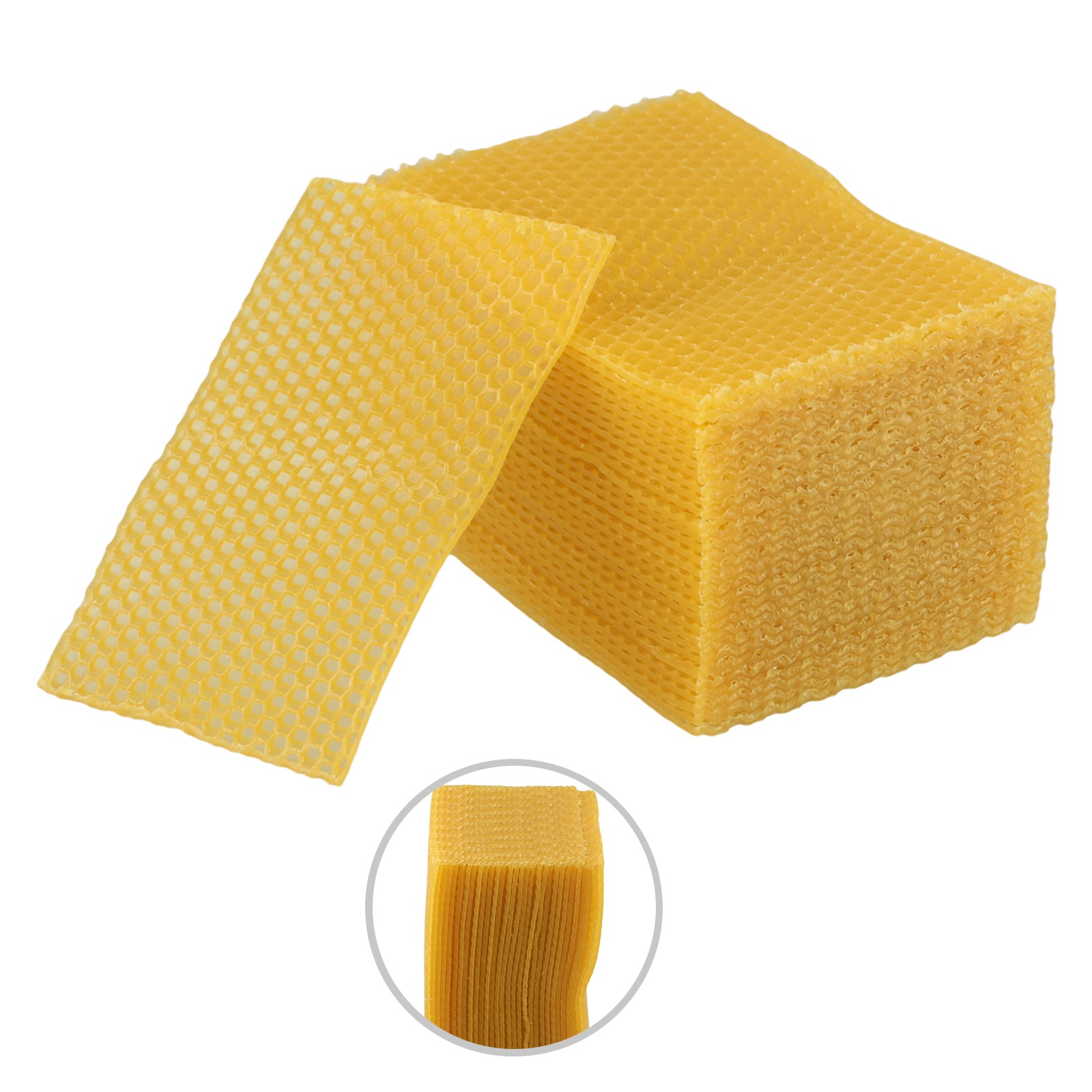 5.24 X 3.54 Beehive Foundation - Candle Making Kit Beeswax avaliação e preço