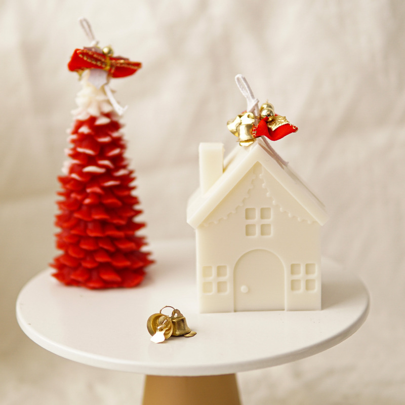 DIY House Candle Molds 3D Wood - Candle Making Homewood avaliação e preço