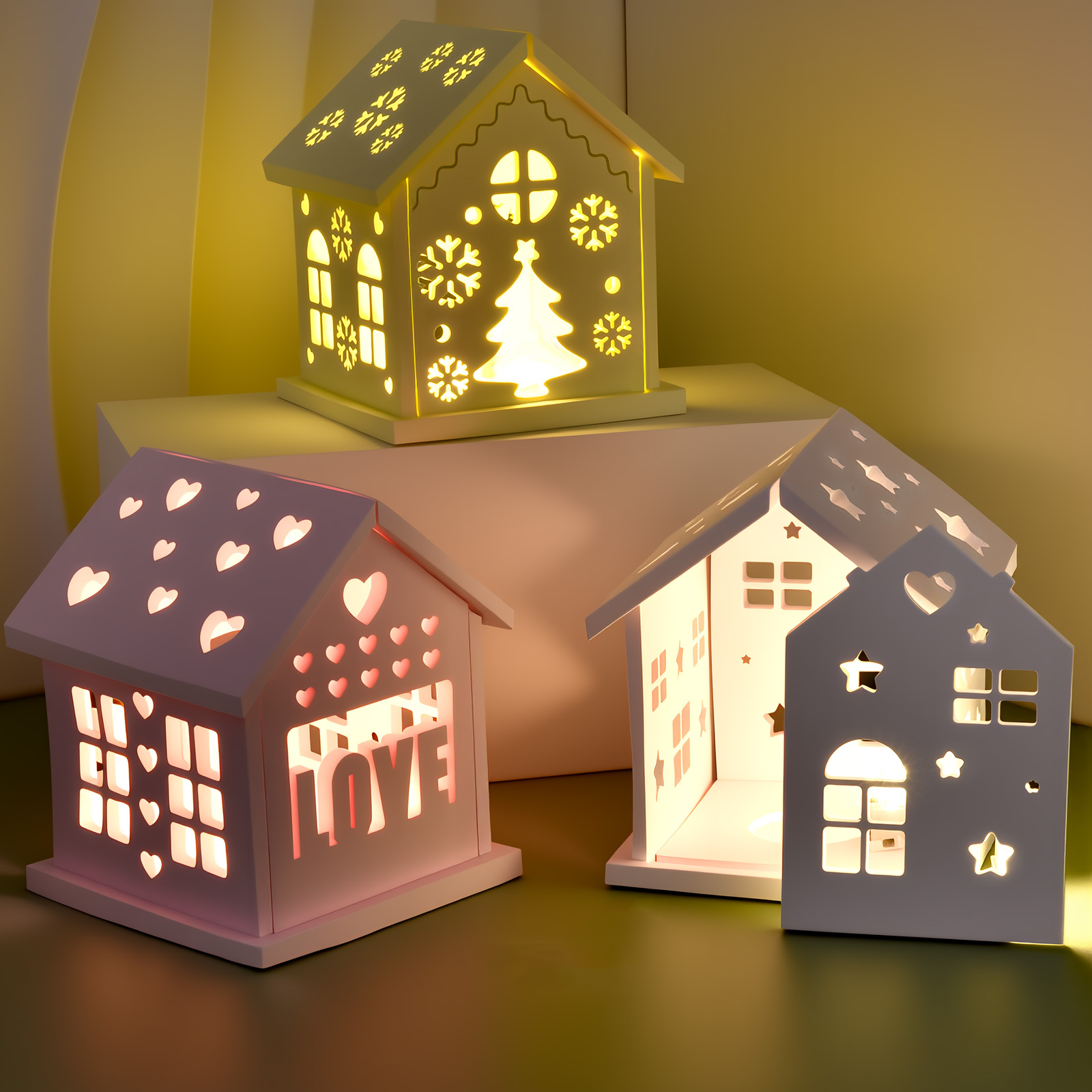 3D House Silicone Mold DIY Chr - Candle Making Diy avaliação e preço