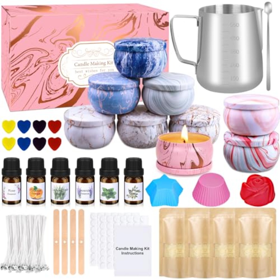 Candle Making Kits for Adults, - Candle Making Kit Beeswax avaliação e preço