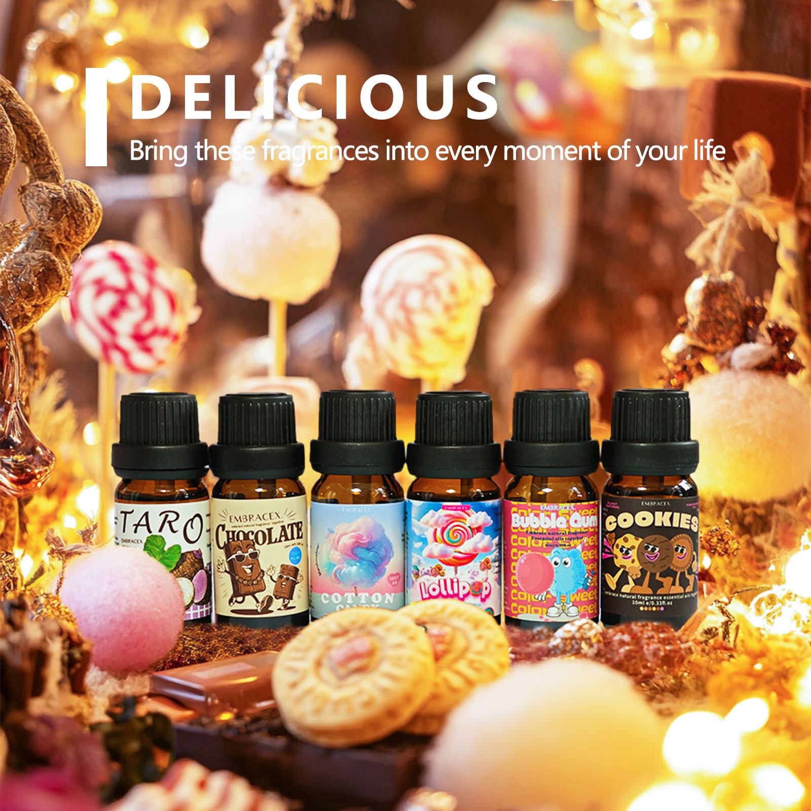 6PC/1Set Delicious Essential O - Candle Making Diy avaliação e preço