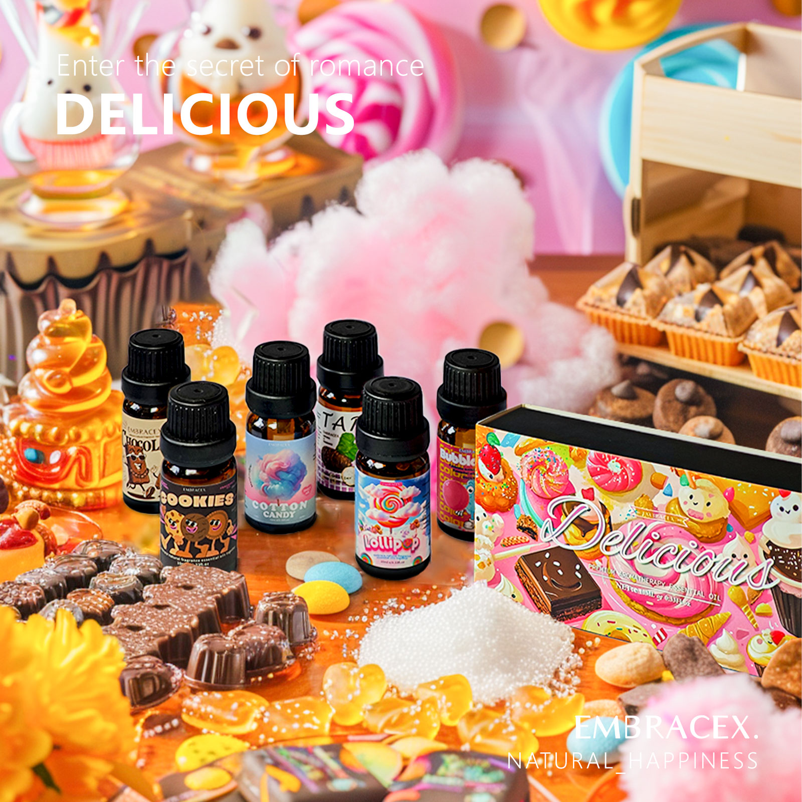 6PC/1Set Delicious Essential O - Candle Making Diy avaliação e preço