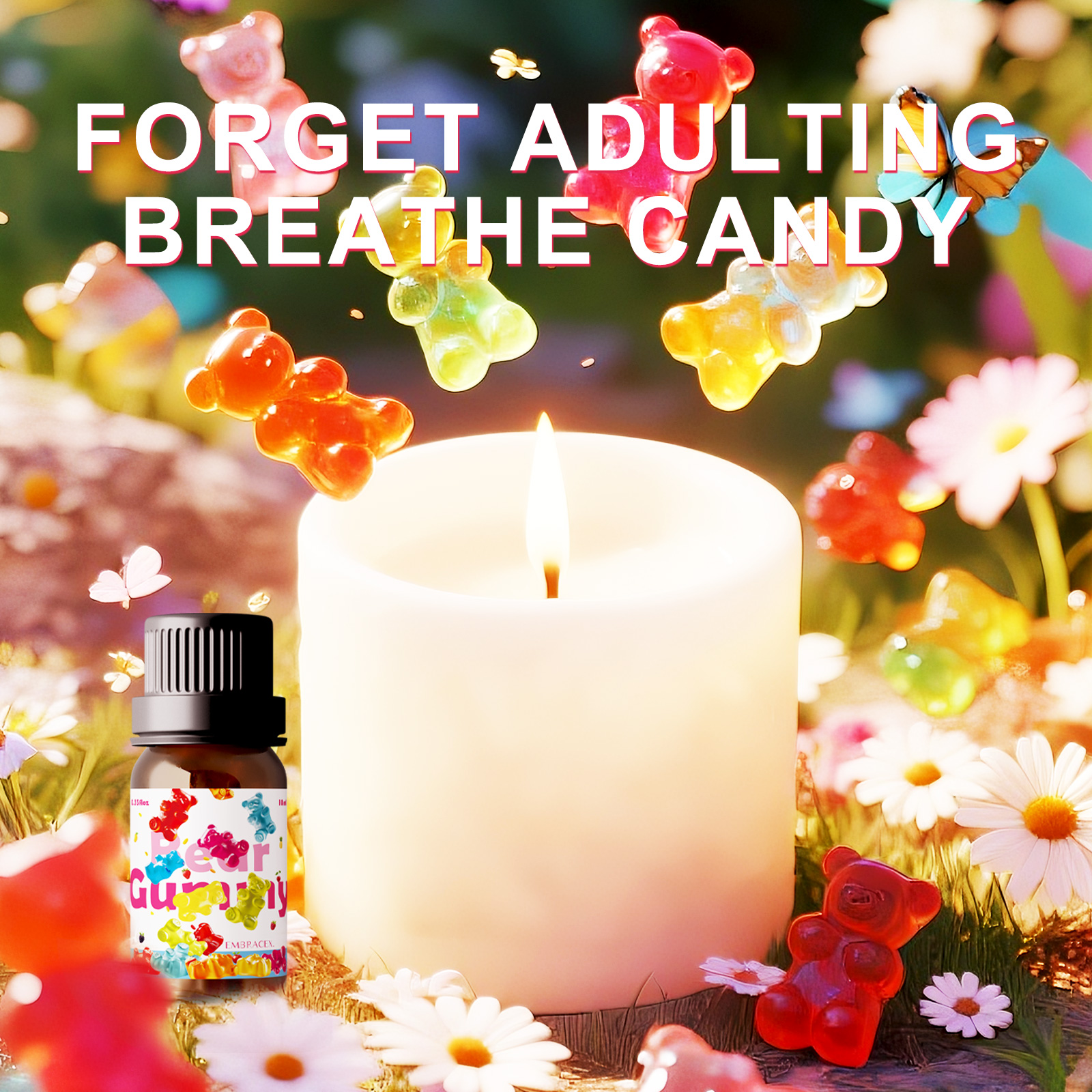 10ml Gummy Bear Fragrance oil  - Candle Making Diy avaliação e preço