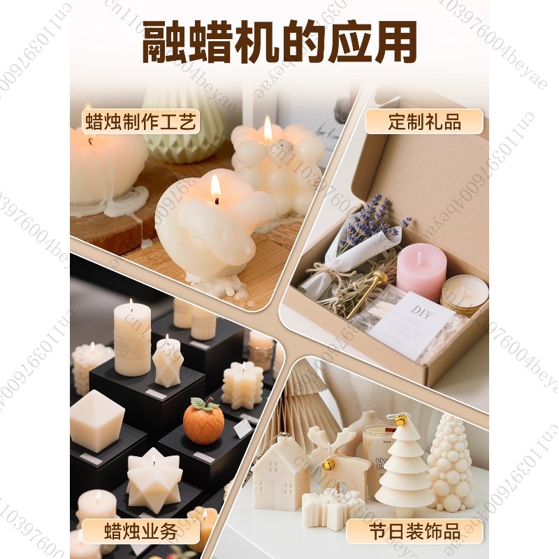 Electric Wax Melter Pot 6L Non - Candle Making Kit Beeswax avaliação e preço