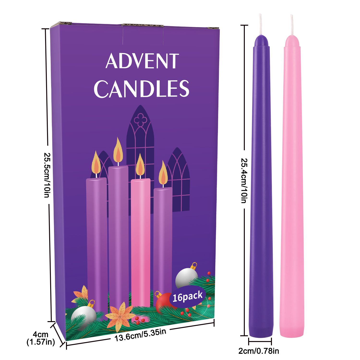 16 Pieces 10inch B Models 12 P - Candle Making Place avaliação e preço