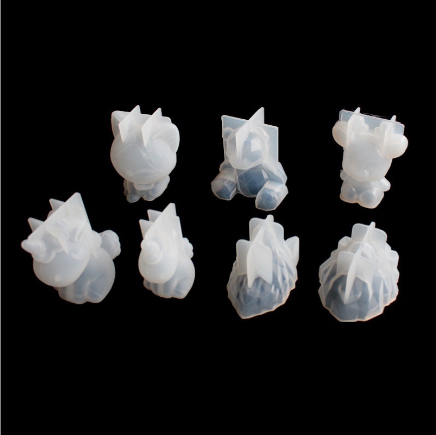 Transparent Unicorn Silicone E - Candle Making Design avaliação e preço