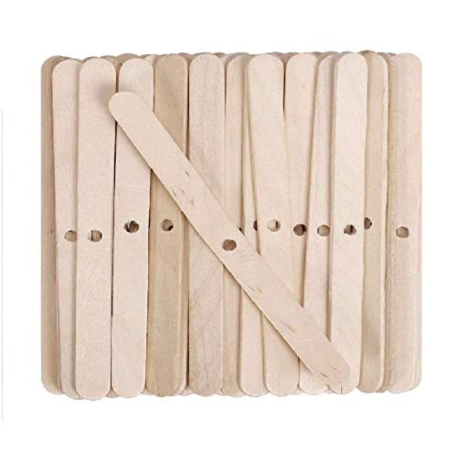 100pcs Wooden Candle Wick Hold - Candle Making Homewood avaliação e preço