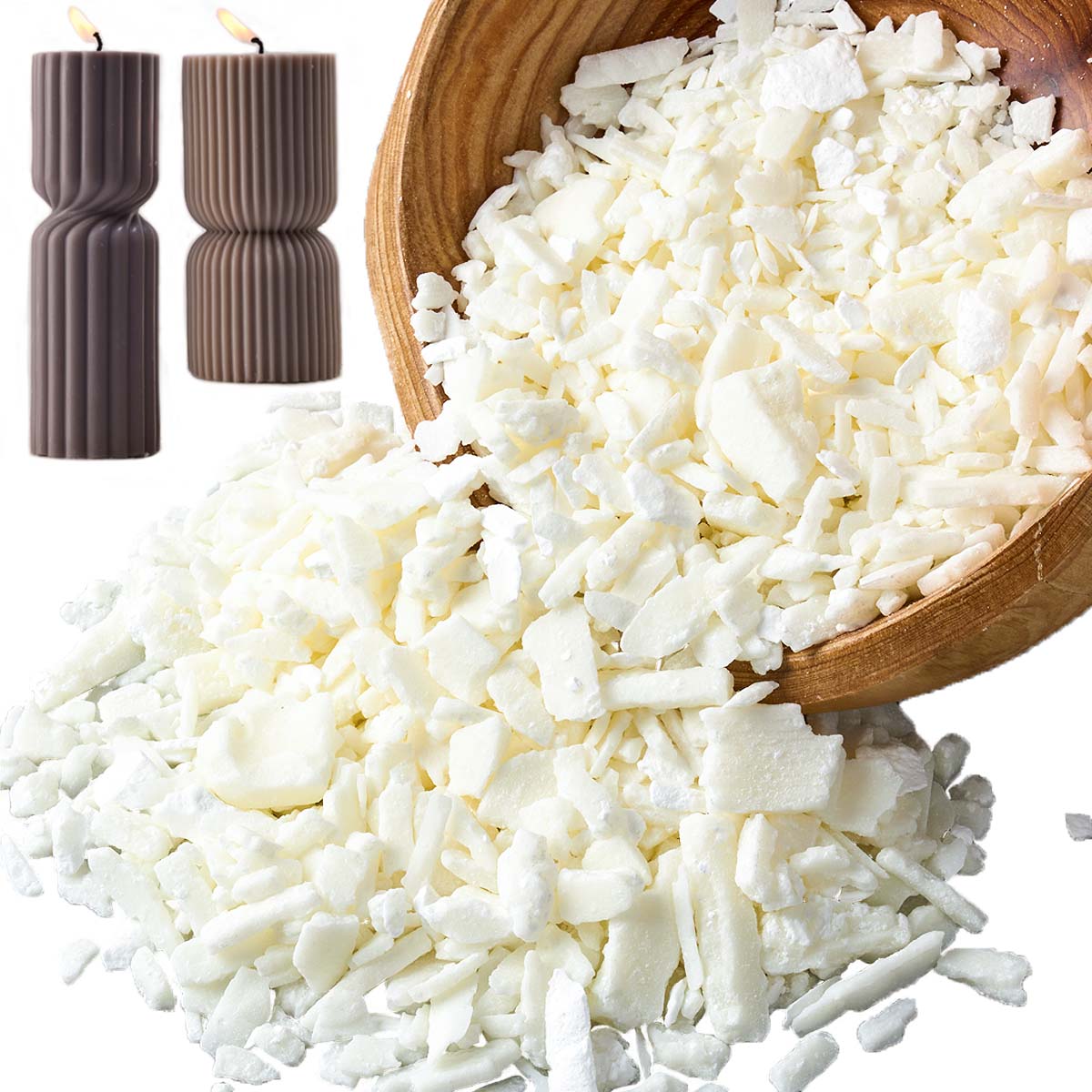 1 Pounds Pure White Soy Wax Fo - Candle Making Kits avaliação e preço