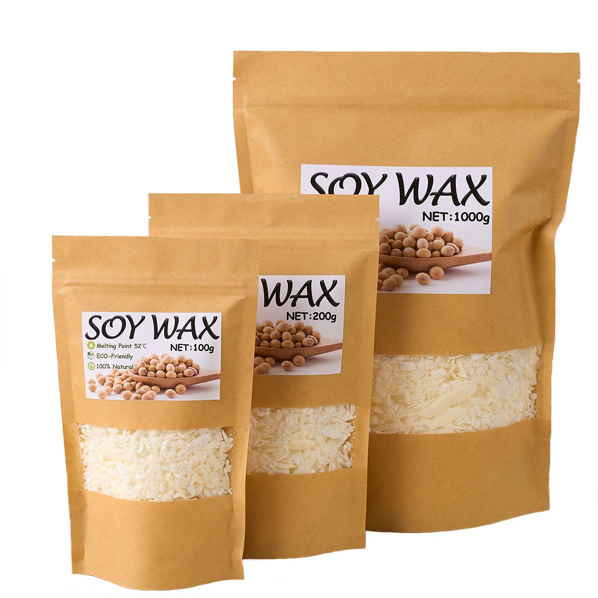 1 Pounds Pure White Soy Wax Fo - Candle Making Kits avaliação e preço