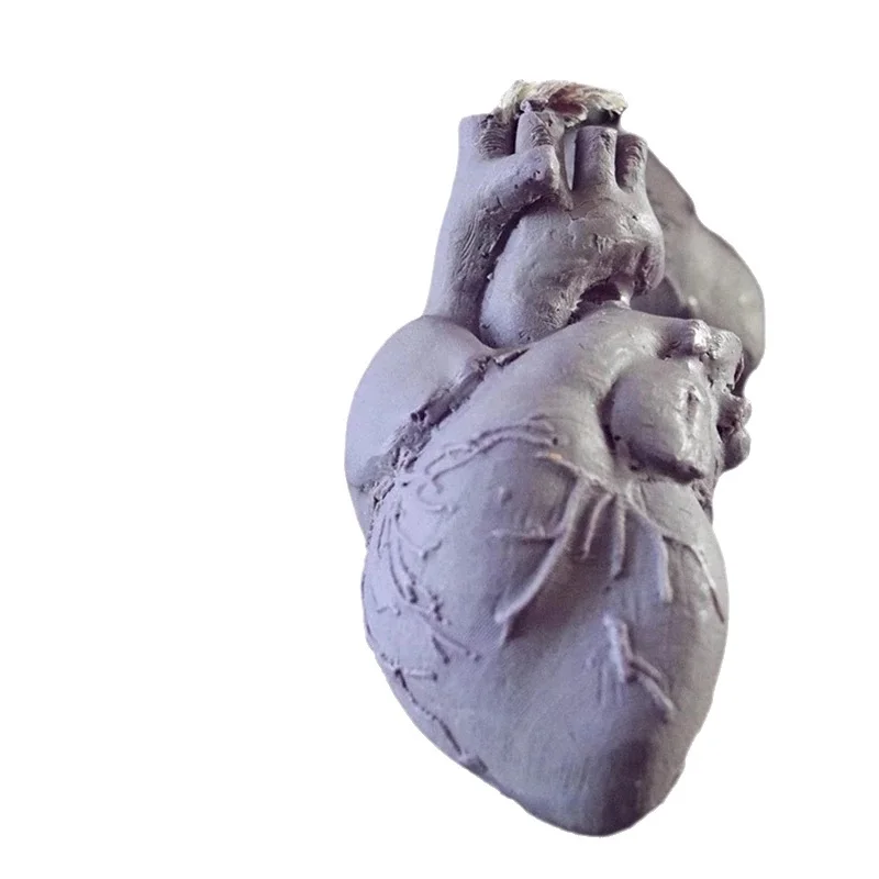 DIY Human Heart Silicone Candl - Candle Making Diy Kit avaliação e preço