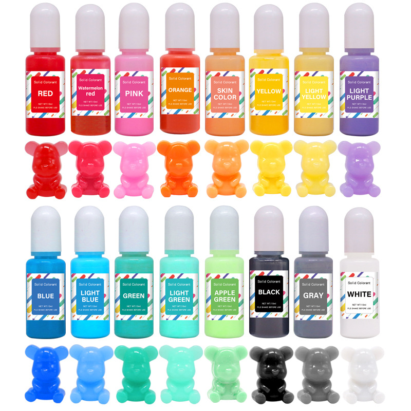 DIY Epoxy Resin Pigment Kit Ca - Candle Making Kits avaliação e preço
