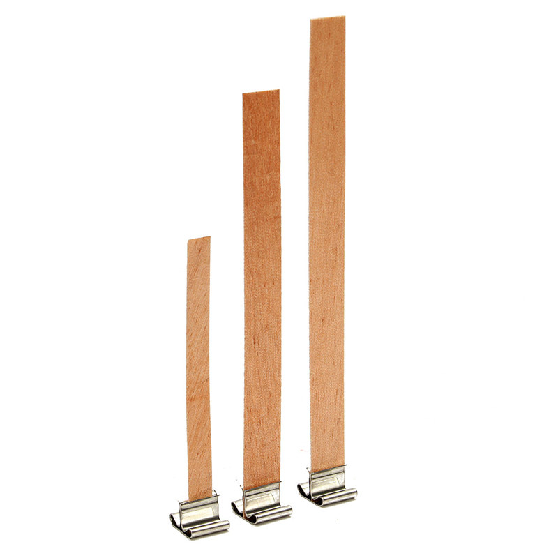 Top quality 100sets Wood Candl - Candle Making Homewood avaliação e preço