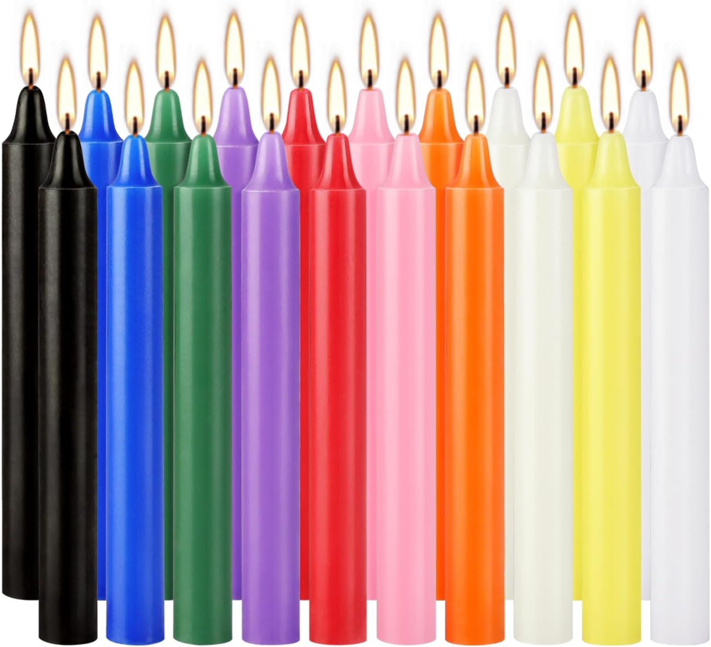 20 Colorful Small Stick Candle - Candle Making Place avaliação e preço