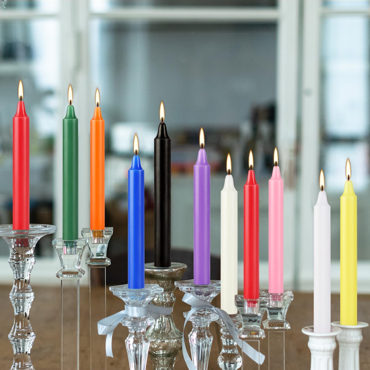 20 Colorful Small Stick Candle - Candle Making Place avaliação e preço