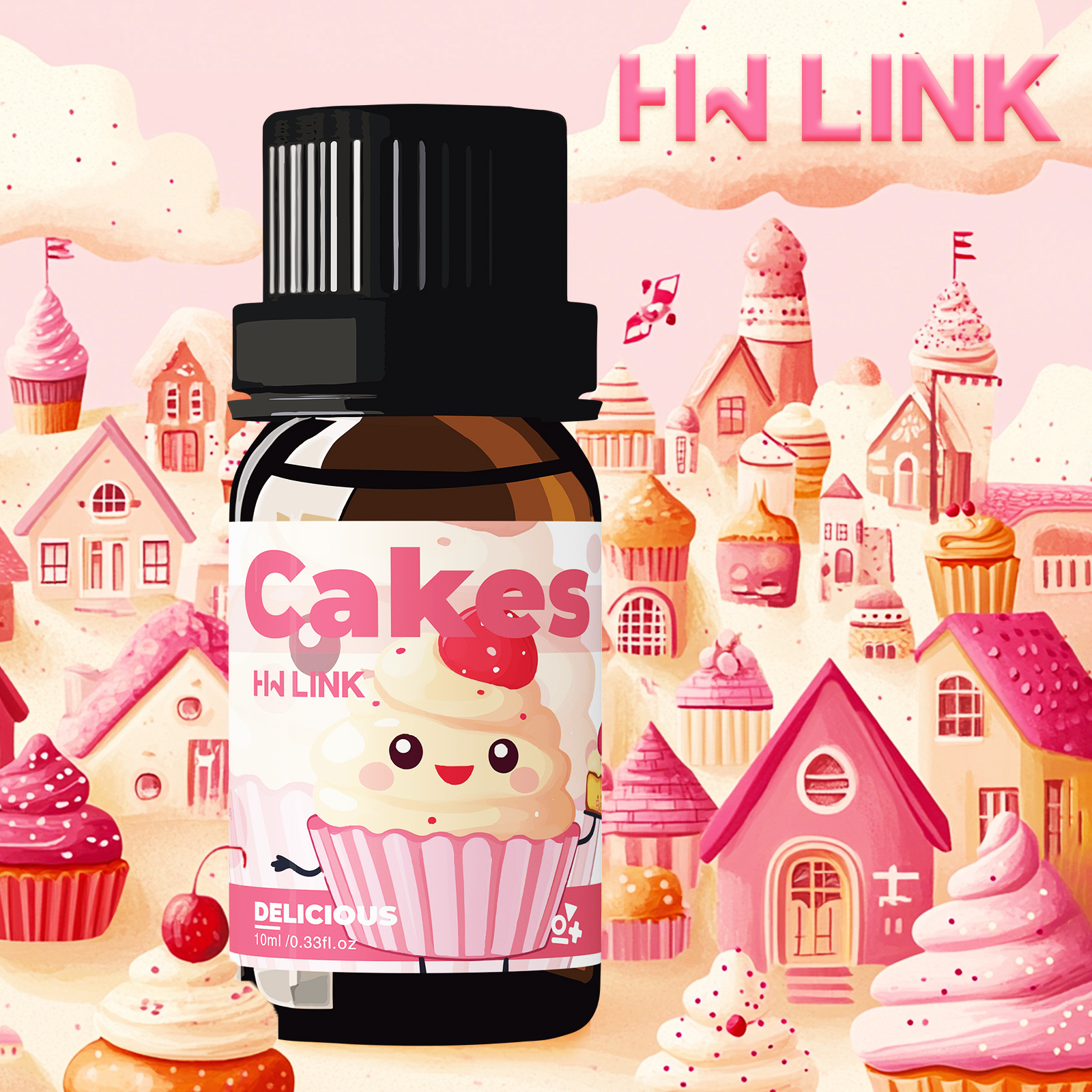 10ml Cakes Essential Oils Perf - Candle Making And Perfume avaliação e preço