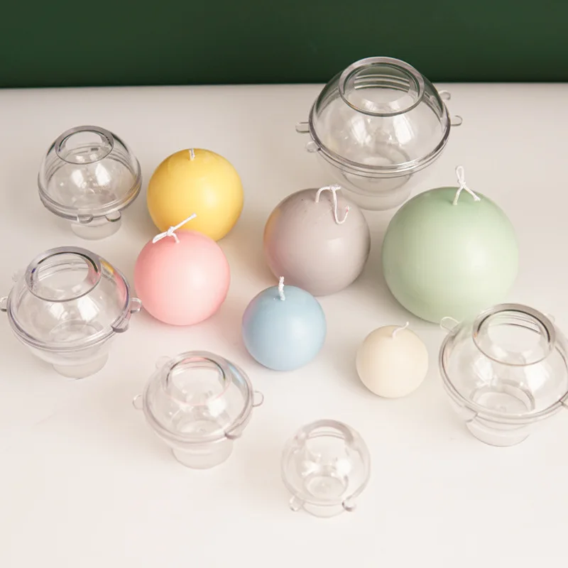 5-8cm Spherical Candle Plastic - Candle Making Diy Kit avaliação e preço