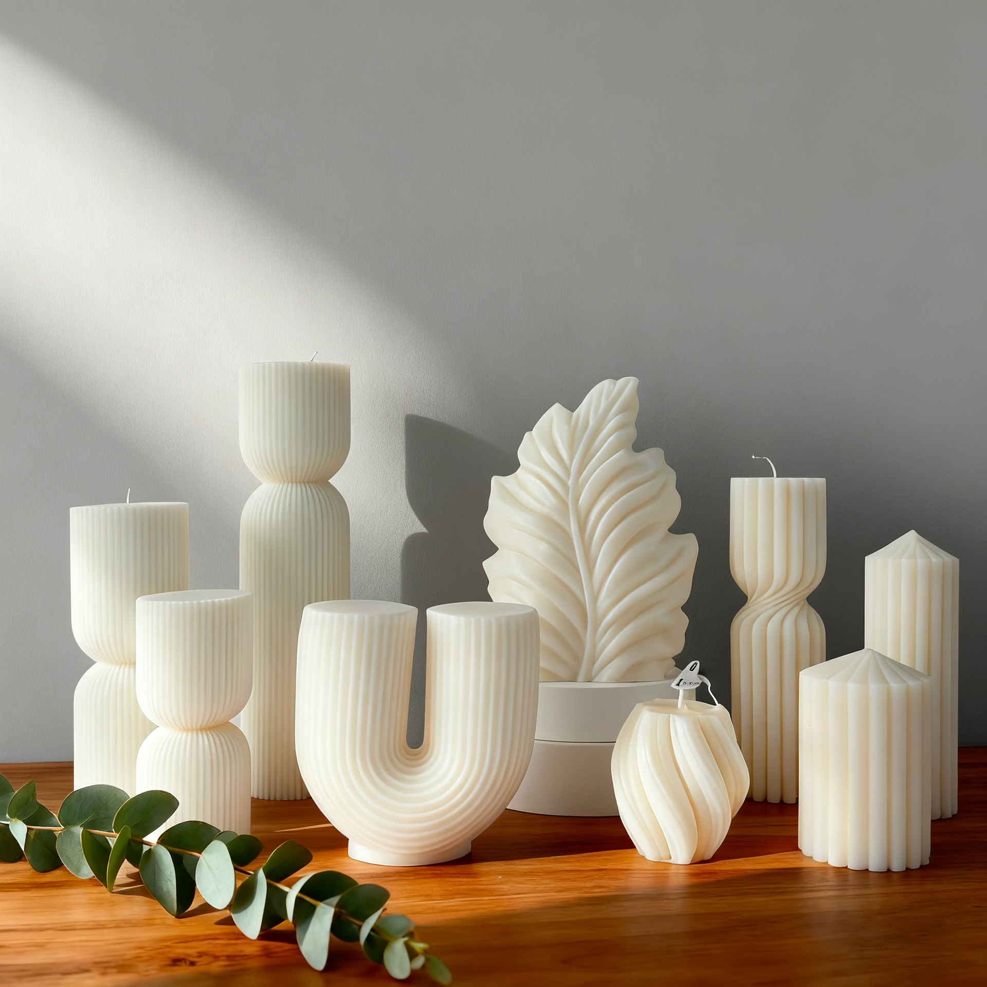 Nordic Minimalist White Scente - Candle Making Design avaliação e preço