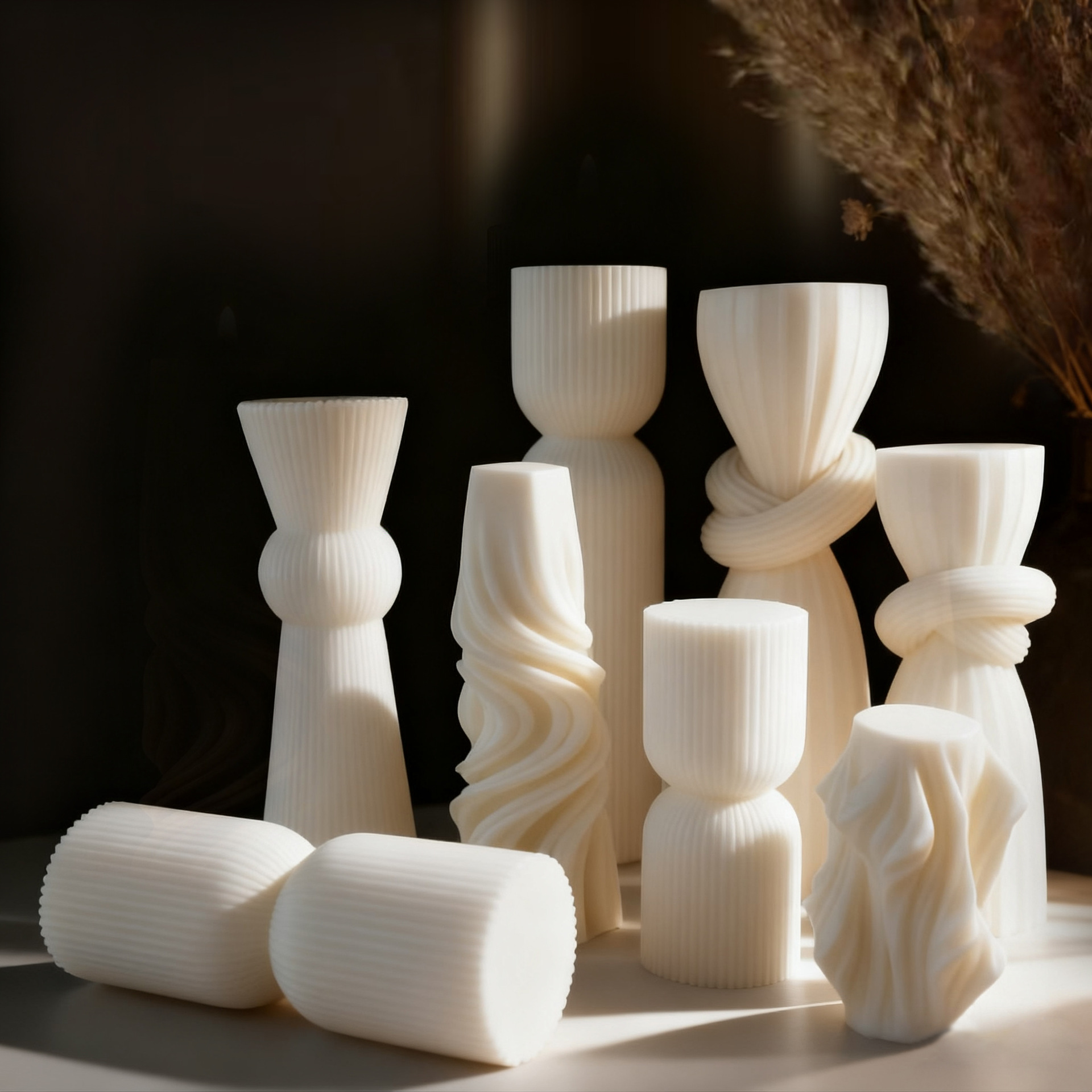 Nordic Minimalist White Scente - Candle Making Design avaliação e preço