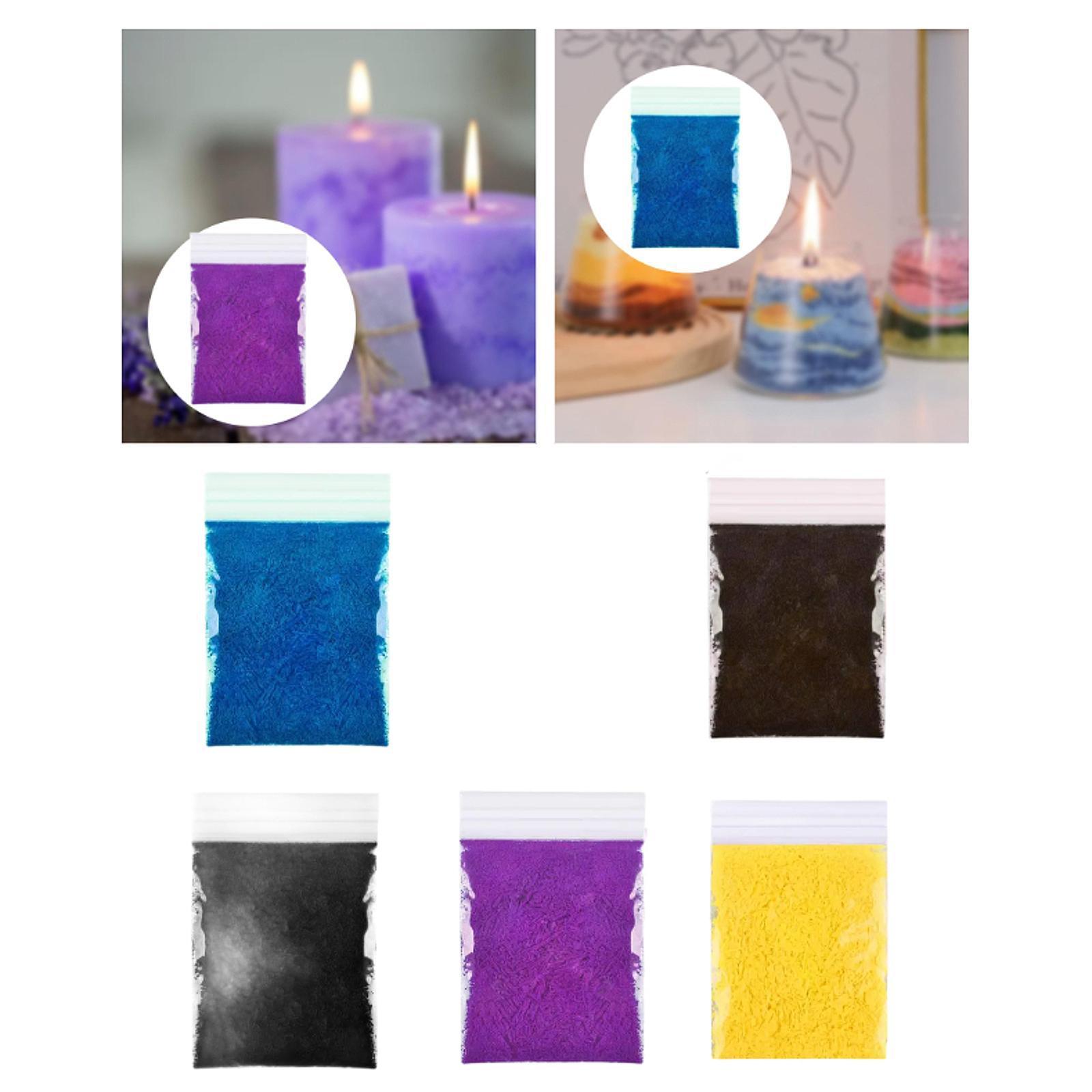 Candle Dye Pigment Fine Powder - Candle Making Kit Beeswax avaliação e preço