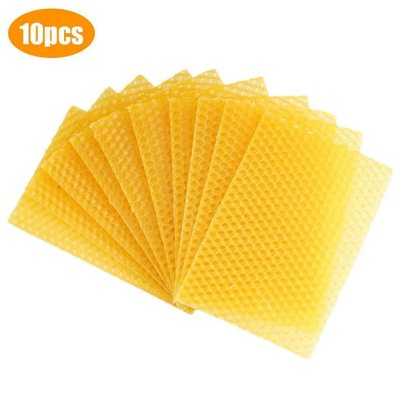 10Pcs Beekeeping Tools Beeswax - Candle Making Kit Beeswax avaliação e preço