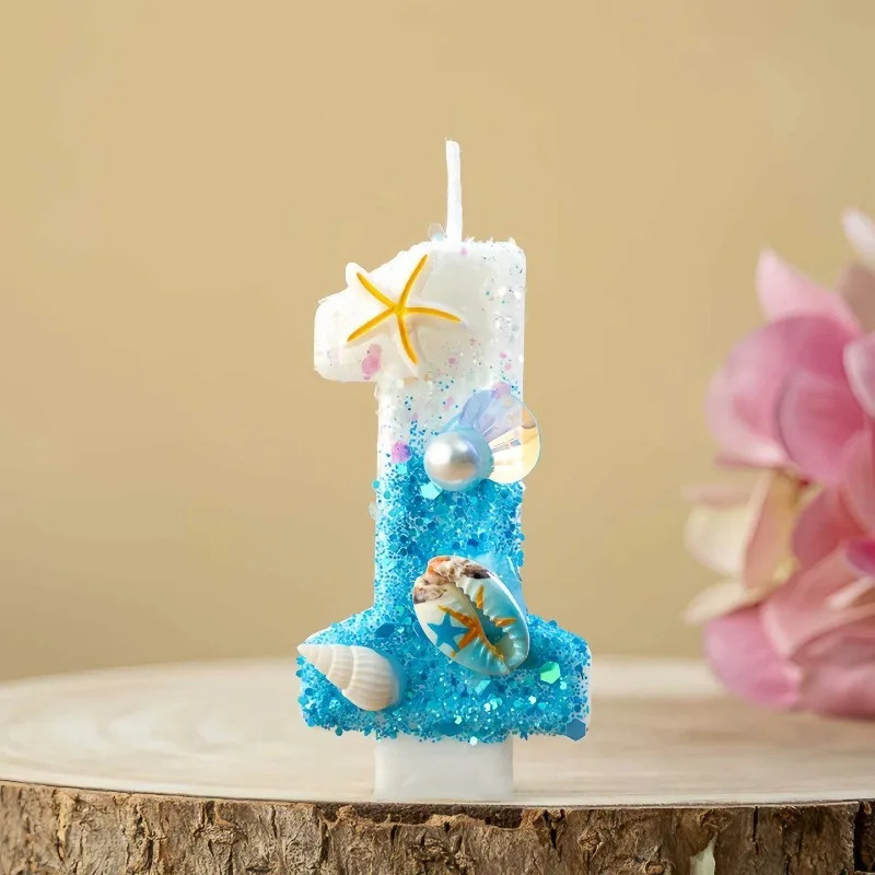 Shell-shaped Starfish Digital  - Candle Making Design avaliação e preço