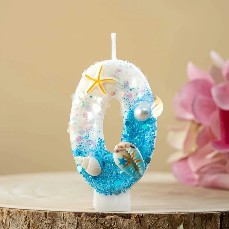 Shell-shaped Starfish Digital  - Candle Making Design avaliação e preço