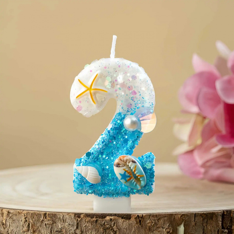 Shell-shaped Starfish Digital  - Candle Making Design avaliação e preço