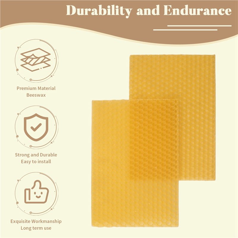 ~Latest Model 20 Pieces 100% N - Candle Making Kit Beeswax avaliação e preço