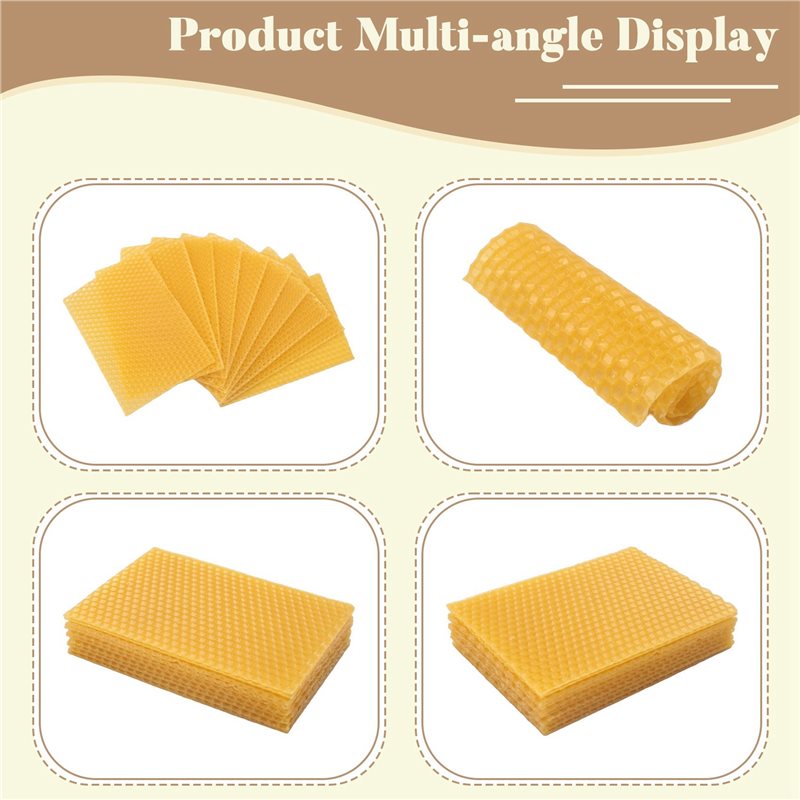 ~Latest Model 20 Pieces 100% N - Candle Making Kit Beeswax avaliação e preço