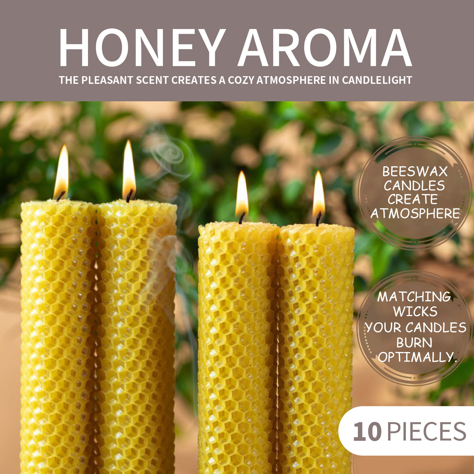 10/20/30pcs Natural Beeswax Sh - Candle Making Kit Beeswax avaliação e preço