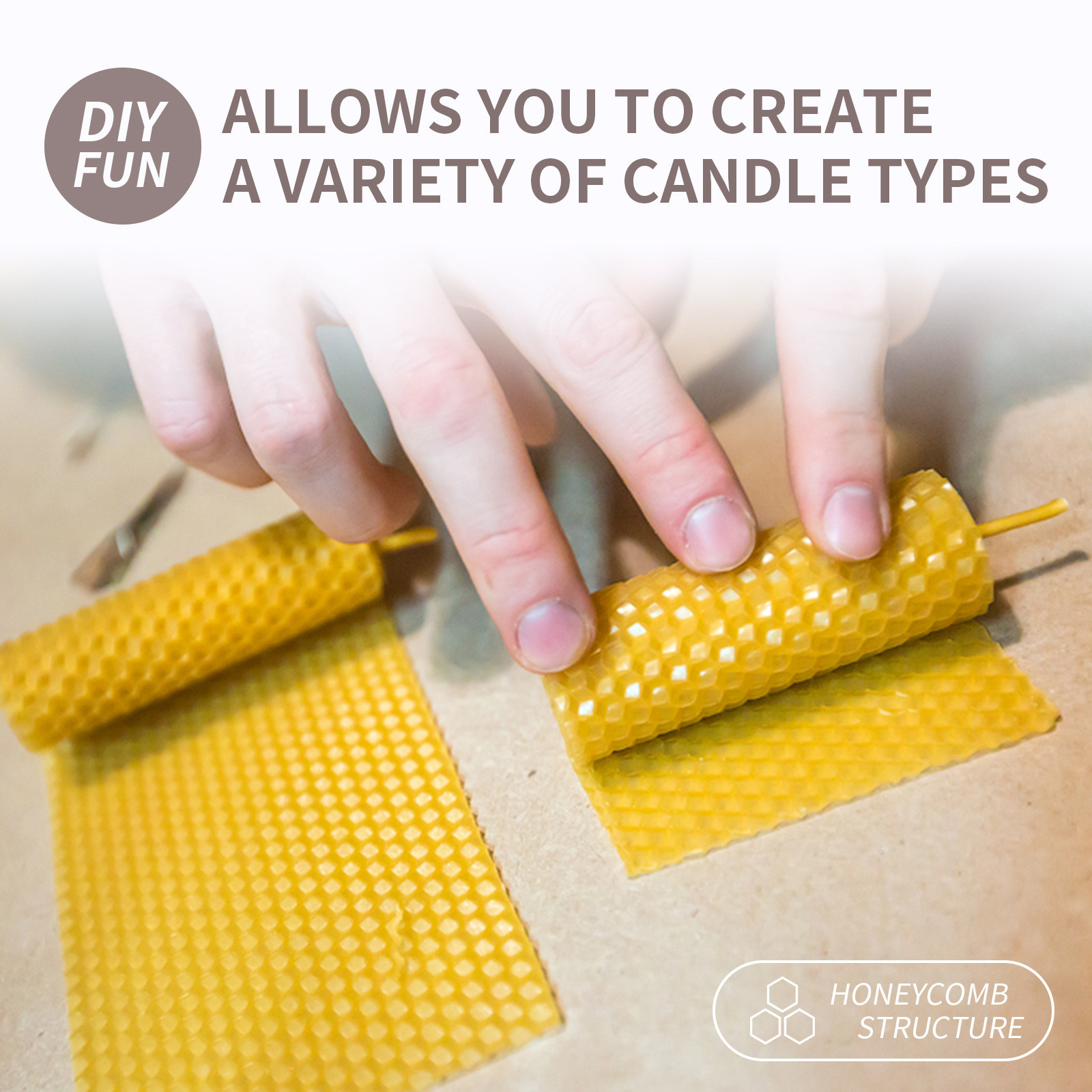 10/20/30pcs Natural Beeswax Sh - Candle Making Kit Beeswax avaliação e preço