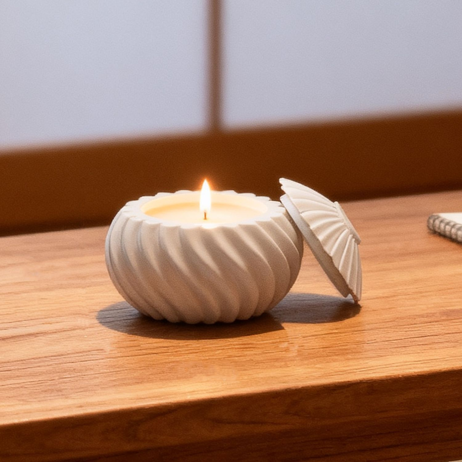 DIY Spiral Pearlescent Candle  - Candle Making Design avaliação e preço