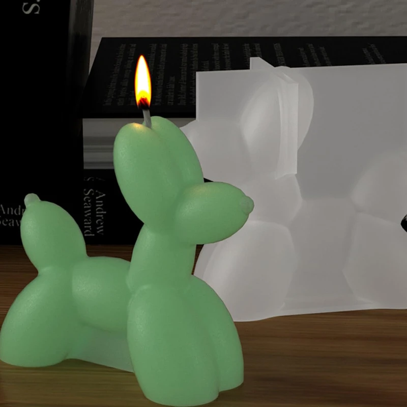 Balloon Dog Silicone Mold,   P - Candle Making Diy avaliação e preço